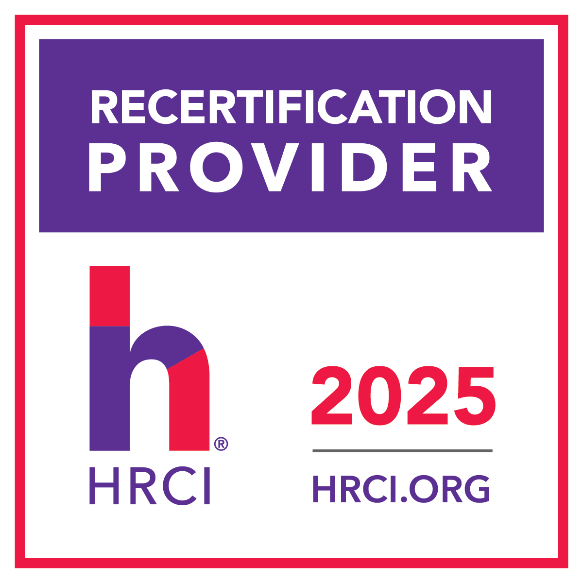 pre-approved by HRCI