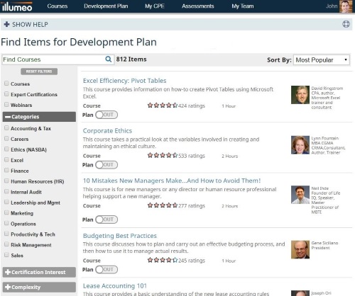 Illumeo Course Library