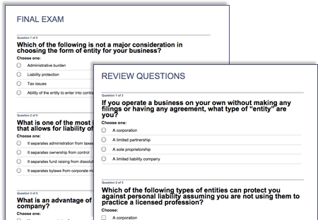 Quiz & Exam